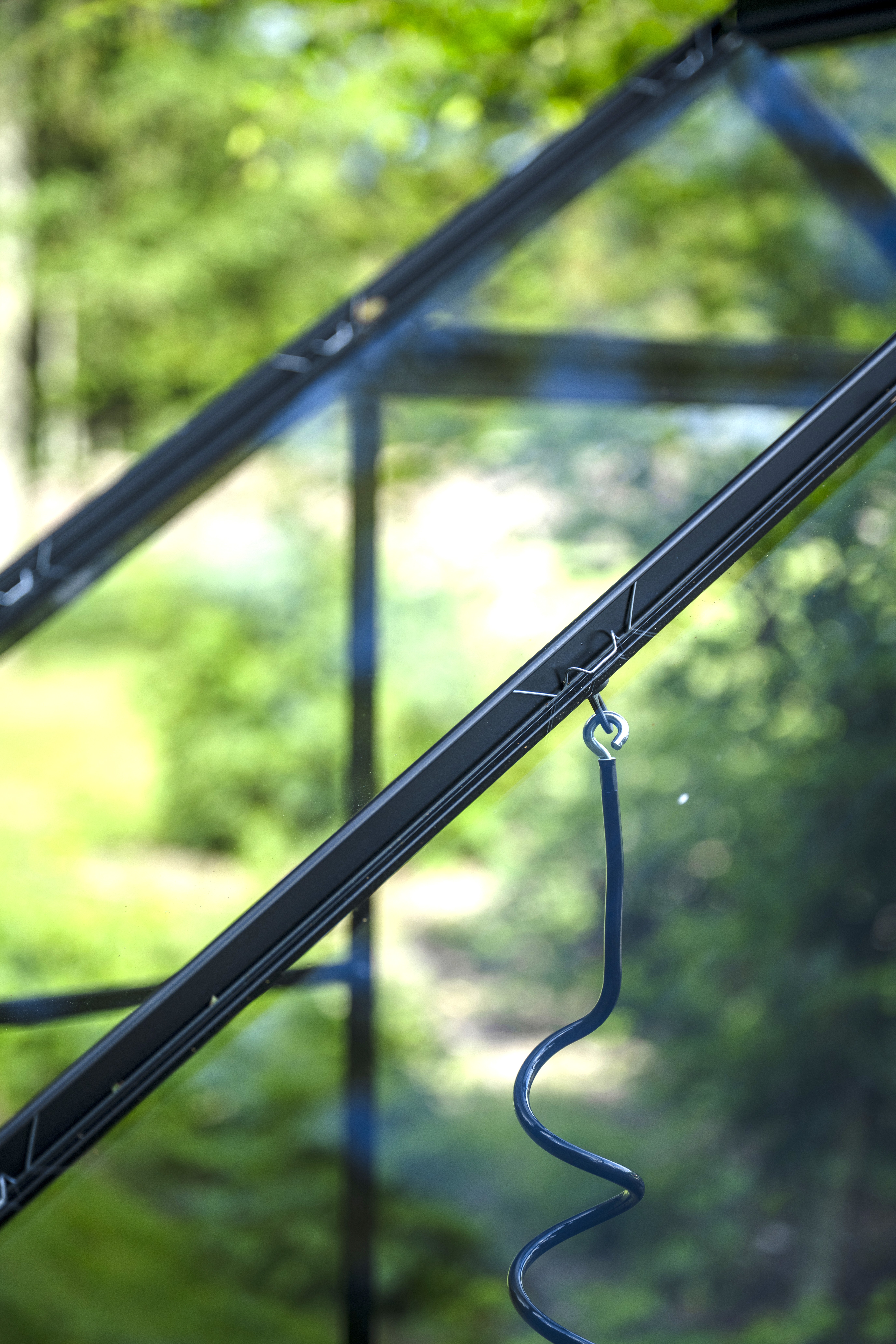 Szklarnia Popular 106 czarna (6,2 m2; 1,93 x 3,17 m) + baza - obrazek 8